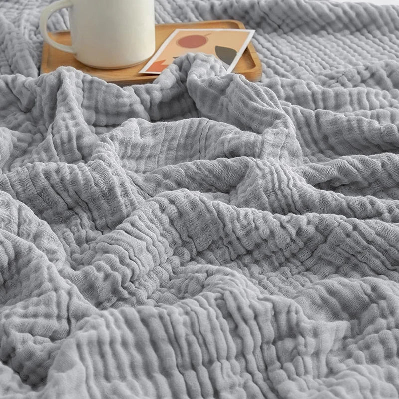 La Couverture 100% Mousseline de Coton