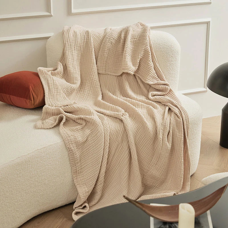 La Couverture 100% Mousseline de Coton